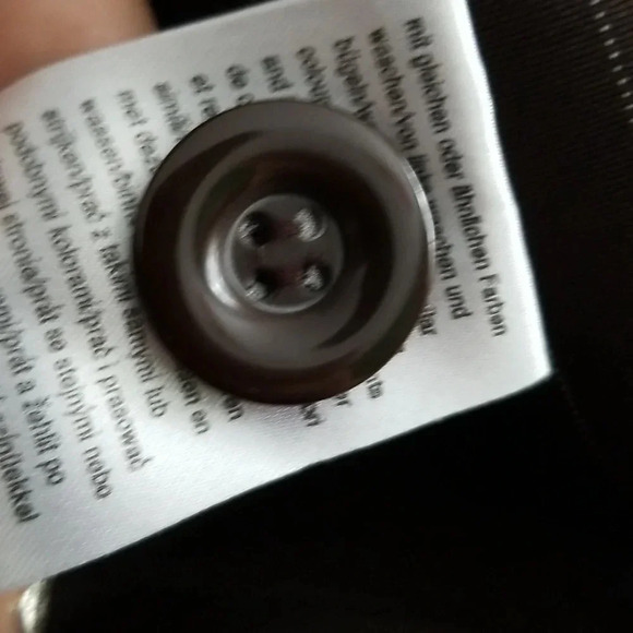 Pinstripe chocolate blazer - Picture 4 of 4